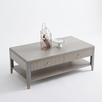 Luxury Coffee Table Wood Tables Living Room High Quality Furniture Side Table Dubai