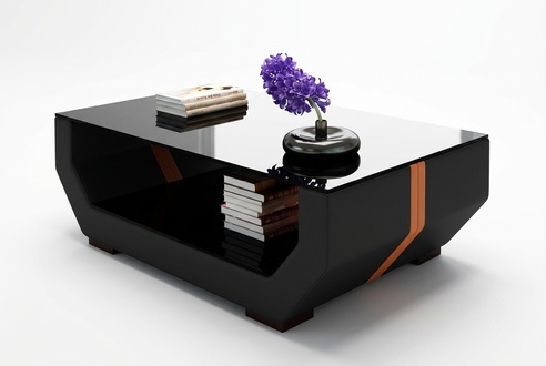 Luxury Coffee Tables Polser Leather Designer Living Room Side Table Tables