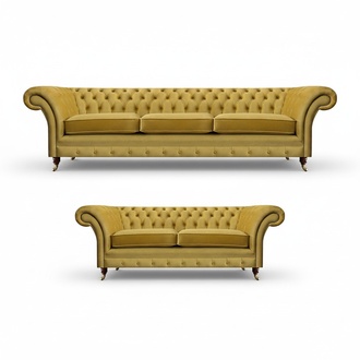 Luxury complete sofas three seater with two seater couch living room upholstered furniture
