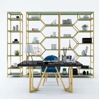 Luxury desk computer table office table study dining table noble table