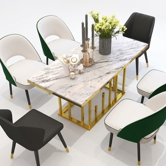 Luxury dining table dining room furniture furnishings table metal design tables dining tables