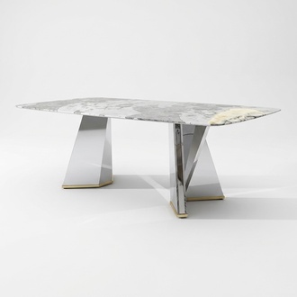 Luxury dining table glass table dining room luxury tables grey table 200x100