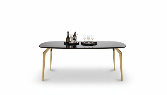 Luxury Dining Table Modern Dining Room Kitchen Dining Tables Design Table Glass 250 cm XXL