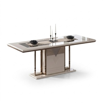 Luxury dining room table dining room table modern wood white 200cm