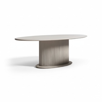 Luxury dining room table dining table wood beige dining room wooden table