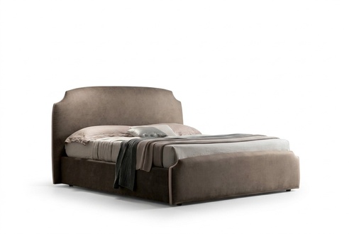Luxury Double Bedroom Textile Beds 200x200 Bed Upholstered Bed Italy Furniture