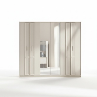Luxury furniture bedroom wooden wardrobe design modern closet
