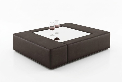 Luxury Glass Table Modern Side Living Room Tables Glass Childproof Table