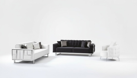Luxury living room furniture couch sofa set sofa velvet sofa set 3 pieces