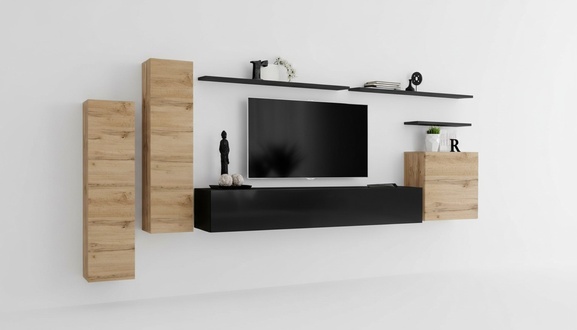 Luxury Living Room Furniture Set Designer Living Room Wall Shelf Wall Cabinet Furniture