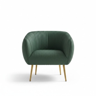 Luxury Living Room New Relax Armchair Metal Design Upholstery Lounge Club