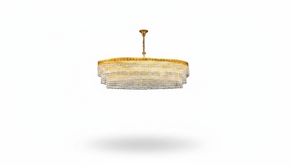 Luxury chandelier ceiling lamp gold chandelier ceiling light crystal art