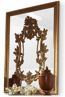Luxury mirror baroque rococo wall mirror Italian furniture mirror 117.50x166