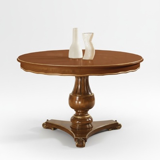 Luxury Round Table Solid Wood Italy Dining Room Tables Round Furniture Dining Table