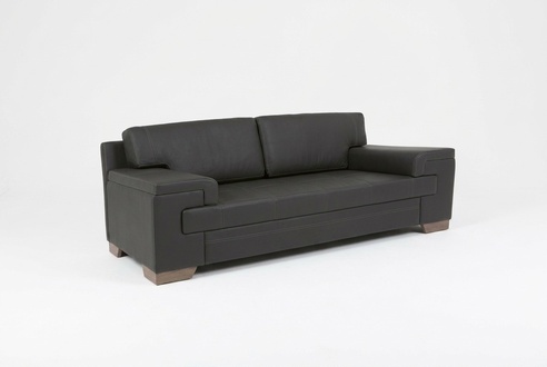 Luxury Black Sofa Office Furniture Upholstered Sofas Modern Designer
