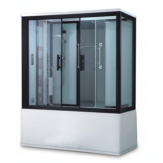 Luxury Shower Cabin Multifunction Shower Wellness Cabin Comfort Shower 185x90 cm
