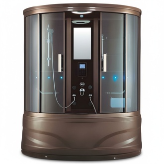 Luxury Shower Shower Cabin Shower Box Wellness Shower Multifunction Shower 180x130 cm
