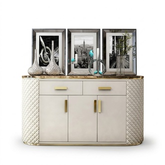 Luxury sideboard dresser cabinet sideboards 3 doors with 2 drawers