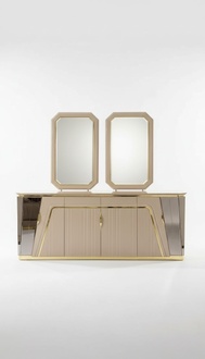 Luxury sideboard dining room sideboard modern design dresser mirror