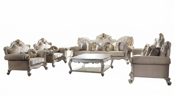 Luxury Sofa Set 3+2+1+1 Seater Set Design Sofa Upholstery Couches Sofas