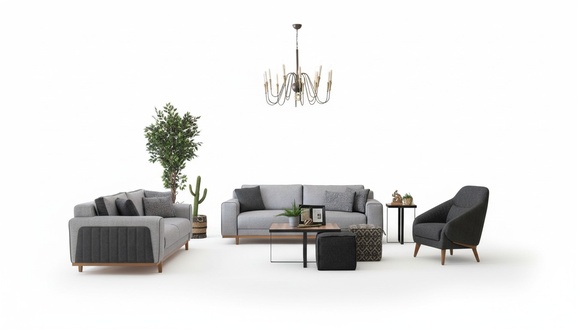 Luxury Sofa Set 3+2+1 Modern Couch Sofa Upholstered Design Lounge Furniture
