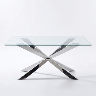 Luxury table design dining room 180x90cm dining tables glass furniture design tables new