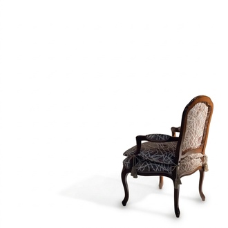 Luxury Upholstered Seater Armchair Fabric Design Classic Relax Italy