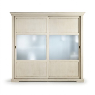 Luxury wardrobe Italian furniture bedroom closet real wood closets