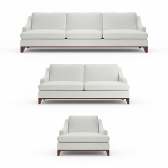 Luxury white sofas set living room armchair furnishings complete furnishings