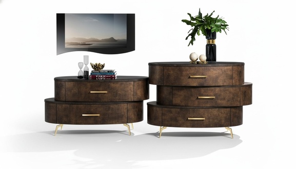 Luxury wooden dresser cabinet shelf console furniture new dresser design cabinet