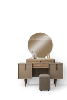 Dressing Table Console Table Dressing Table Wood Grey Mirror Bedroom