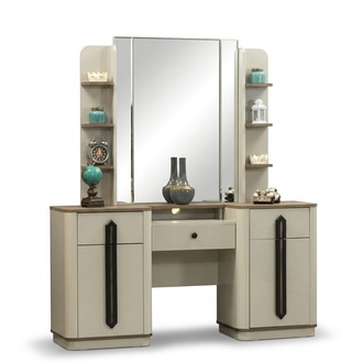 Dressing table mirror console make-up tables luxury consoles wood new