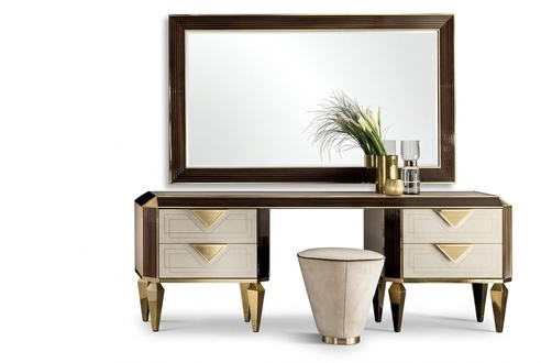 Dressing table Mirror + stool Dressing table Dressing table Cosmetics arredoclassic