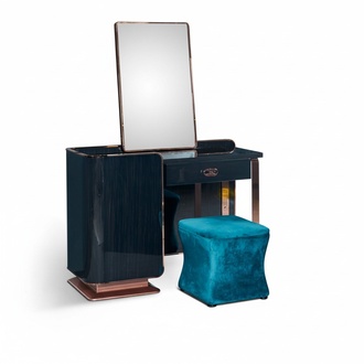 Dressing Table Stool Wood Textile Bedroom Creative Modern Design Furniture Luxury