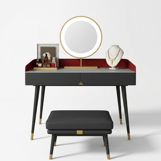 Dressing Table Wall Mirror Hairdresser Consoles Tables Bedroom New