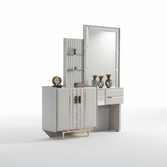 Dressing table with mirror bedroom new luxury furniture design furnishings