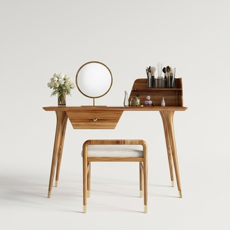 Dressing Table Minimalistic Design Cosmetics Maek-up Table Premium Bedroom Furniture
