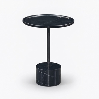 Marble black side table coffee table bedroom chest of drawers tables new