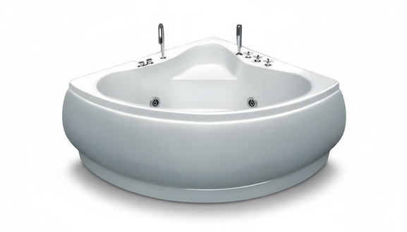 Massage Bathtub Whirlpool Spa Whirlpool Bath Hydromassage Bathtub 135x135 cm