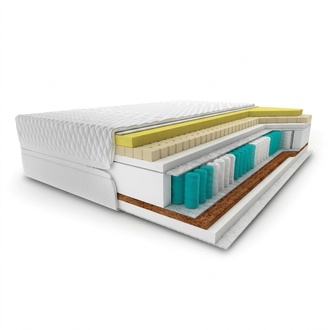 Mattress Exclusive mattresses with visco core 200x200 king size sleeping canopy 24cm