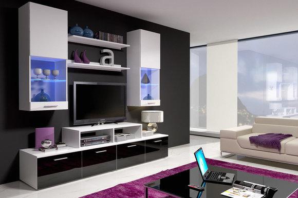 Wall unit model MINI 2 KB high gloss