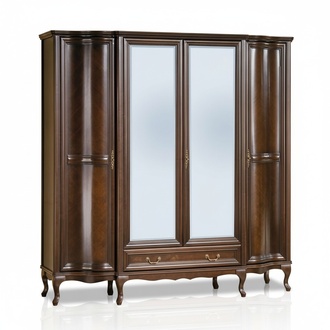 Mirror cabinet wardrobe bedroom cabinet laundry cabinet clothes cupboard