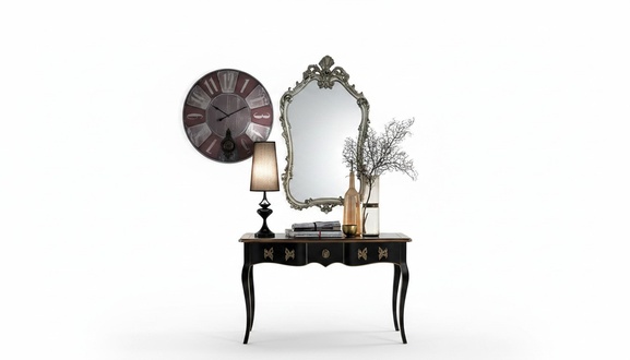 Mirror Classic Wall Mirror Design Silver Living Room Italy Furniture
