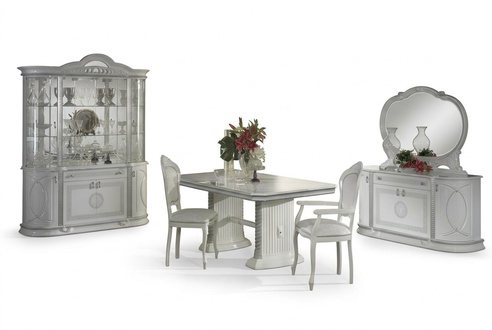 Mirror Sideboard Dining Table Glass Cabinet Upholstery Set Kitchens Living Room Dining Room