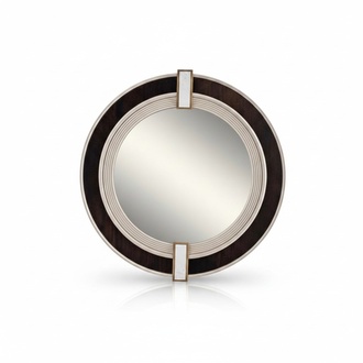 Mirror wall mirror decorative mirror hallway mirror modern black round