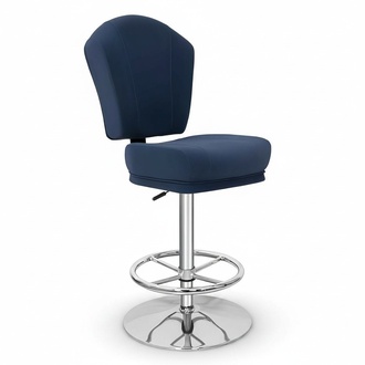 Modern Bar Stool Chair Designer Metal Dining Chair Stool Bar Blue New