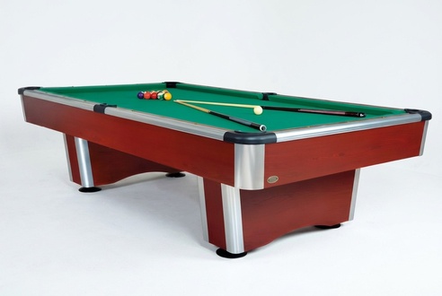 Brown pool table billiard table game table leisure table playing surface 9ft