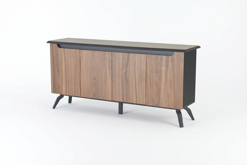 Modern brown office sideboard luxurious wooden office furniture new