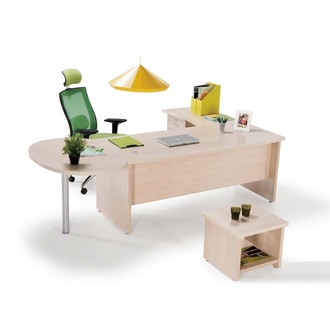 Modern office furniture set corner desk dresser coffee table dressers 3-piece.