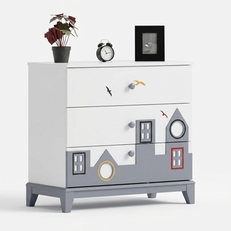 Modern chest of drawers Wooden furniture Bedroom New Furnishing